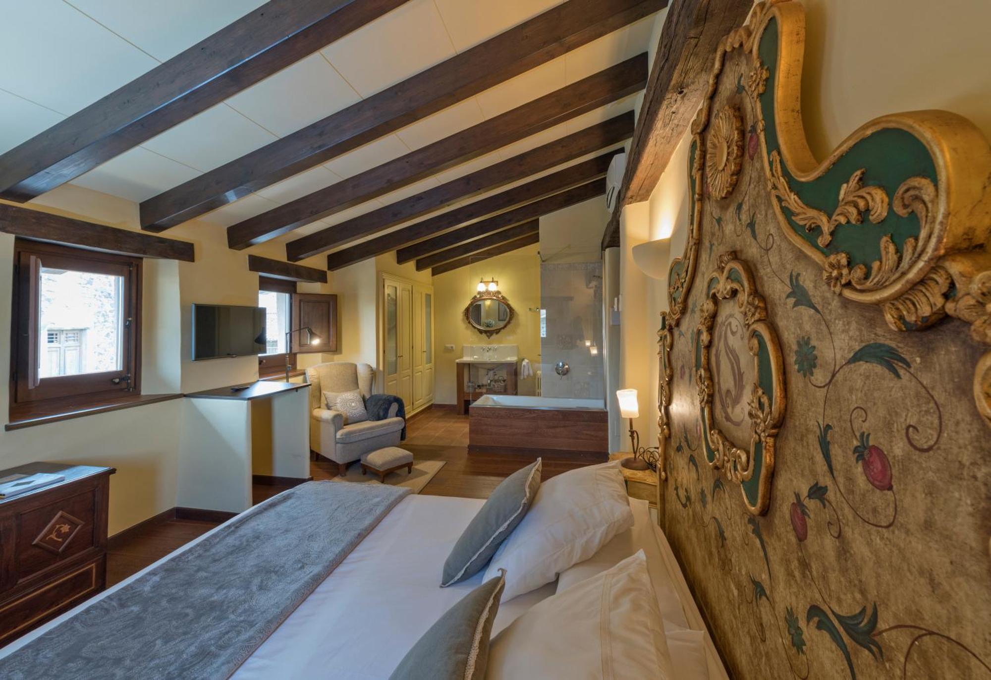 Hotel Cal Sastre Santa Pau Szoba fotó