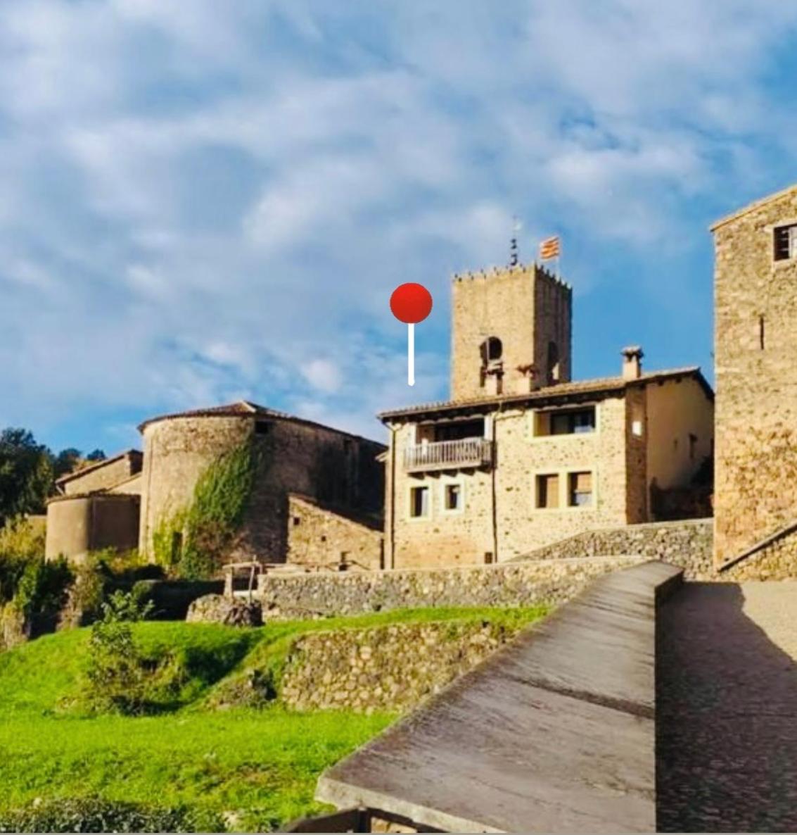 Hotel Cal Sastre Santa Pau Kültér fotó