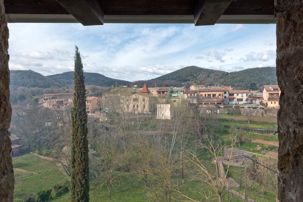 Hotel Cal Sastre Santa Pau Kültér fotó